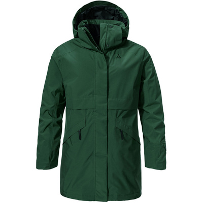 Schöffel Dames Style Malkay Ins Parka (Maat XL, Turquoise)