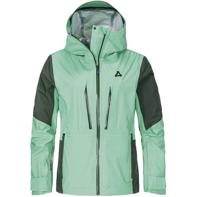 Schöffel Dames Style Lufeld Shell Jas (Maat M, Groen)