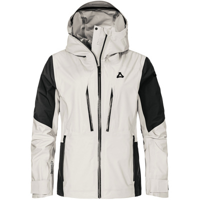 Schöffel Dames Style Lufeld Shell Jas (Maat XXL, Wit)