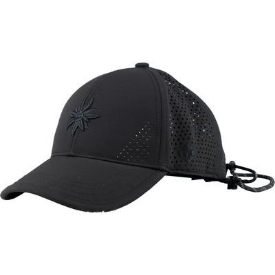 Bavarian Caps Cap Edelweiß Outdoor V2 Curved (taille ONE SIZE, Noir)