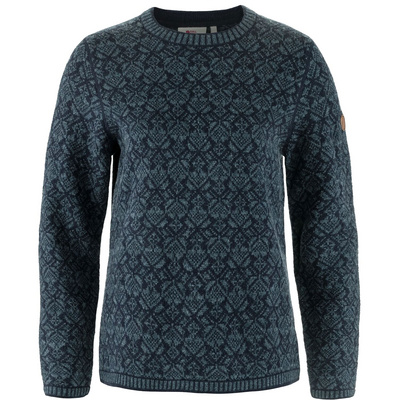 Fjällräven Dames Snow Round Neck Trui