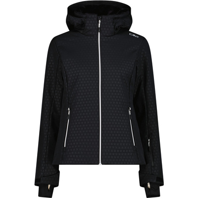 CMP Dames Zip Hoodie Jas (Maat XL, Zwart)