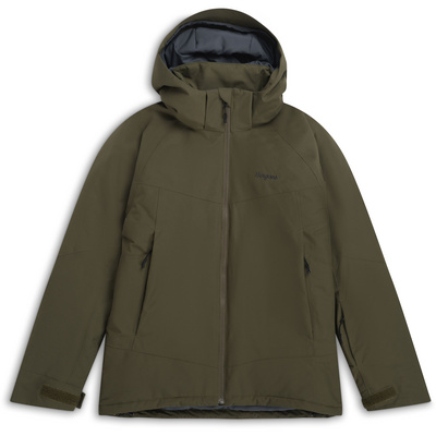 Bergans Kinderen Storetind Insulated Shell Jas (Maat 128, Olijf)
