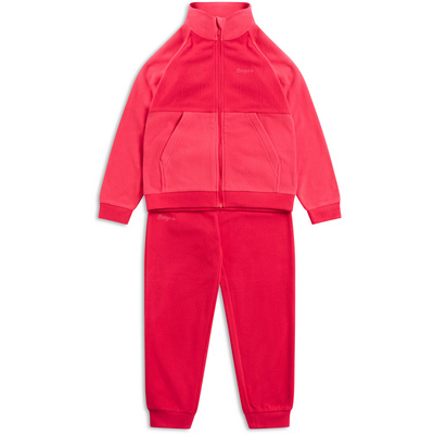 Bergans Kinderen Lilletind Fleece Set (Maat 98, Roze)