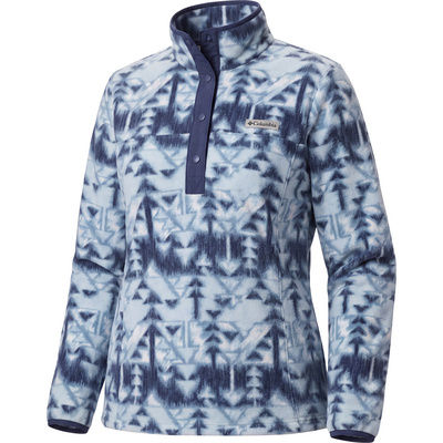 Columbia Dames Benton Springs Printed 1/2 Snap Trui