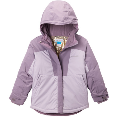 Columbia Kinderen Mighty Mogul III Jas (Maat 120 , Paars)