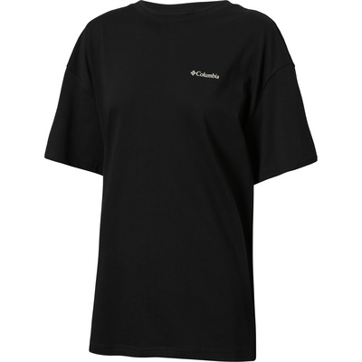 Columbia Dames Rolling Bend Graphic Oversized T-shirt (Maat M, Zwart)
