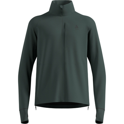 Odlo Heren Zeroweight Pro Warm Reflective Jas (Maat M, Groen)