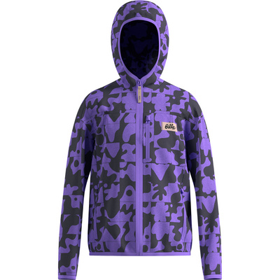 Odlo Kinderen High Pile Print Jas (Maat 104, Paars)