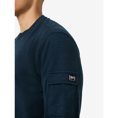 Super.Natural Heren Alpine Brush Crewneck Trui