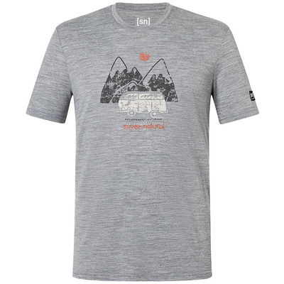 Super.Natural Heren Dolomites Campsites T-shirt