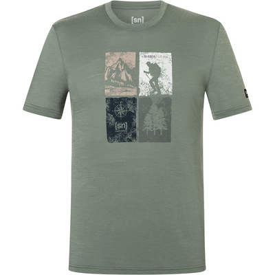 Super.Natural Heren Go Hiking T-shirt