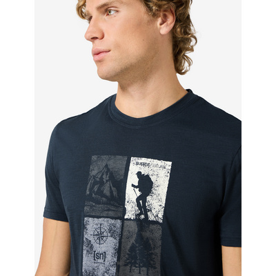 Super.Natural Heren Go Hiking T-shirt