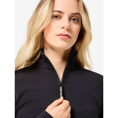 Super.Natural Dames Colorado Zip Turtleneck Longsleeve
