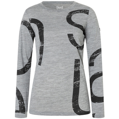 Super.Natural Dames Capital Logo Longsleeve