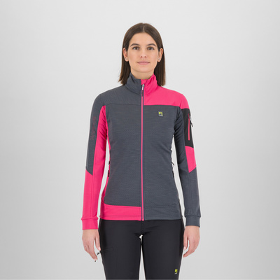 Karpos Dames Cherz Fleece Jas (Maat XS, Blauw)