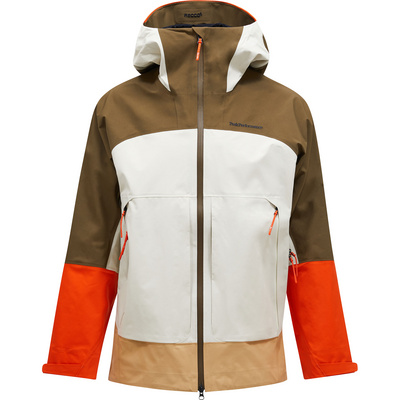 Peak Performance Heren Vislight GTX C-Knit Jas (Maat XL, Olijf)