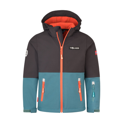 Trollkids Veste Skjorta (taille 128, Bleu)