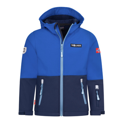 Trollkids Veste Skjorta (taille 98, royal blue-navy)