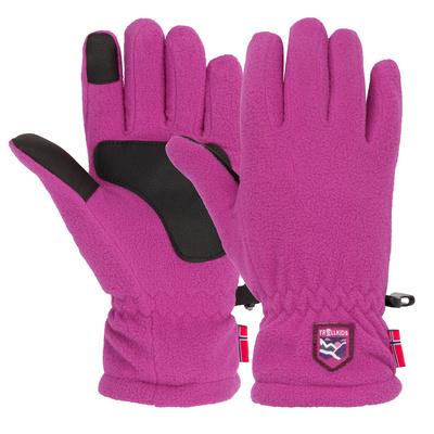 Trollkids Kinderen Eikedalen Handschoenen (Maat 4, Roze)