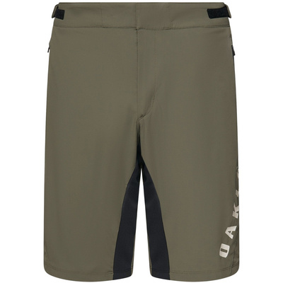 Oakley Heren Free Ride Lined Korte broek (Maat L, Olijf)