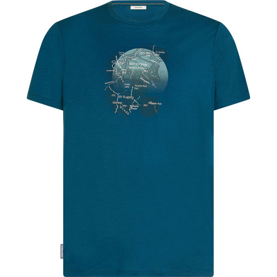 Icebreaker Heren Merino 150 Tech Lite Ruapehu Round T-shirt