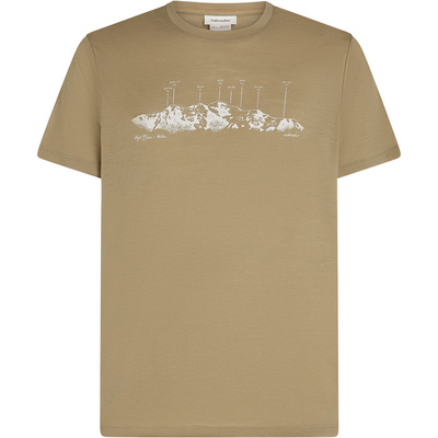 Icebreaker Heren Merino 150 Tech Lite The Peaks T-shirt