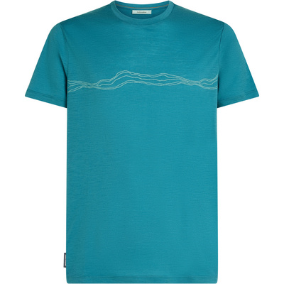 Icebreaker Heren Merino 150 Tech Lite Mountain Pulse T-shirt