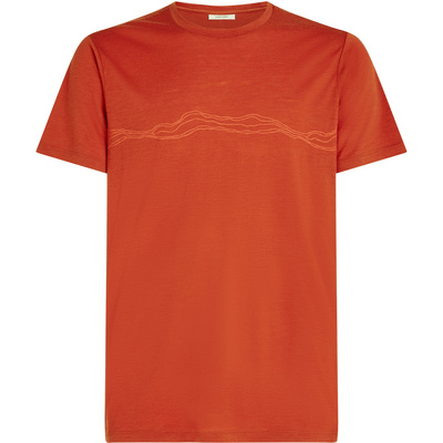 Icebreaker Heren Merino 150 Tech Lite Mountain Pulse T-shirt