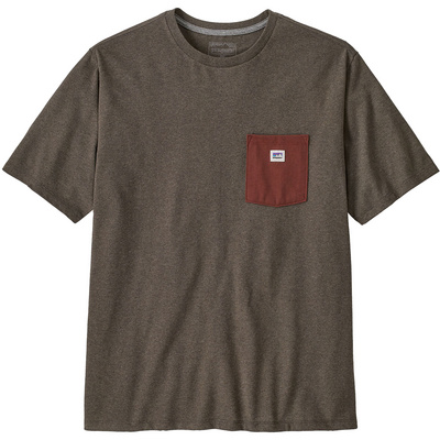 Patagonia Heren Shop Sticker Pocket Responsibili T-shirt