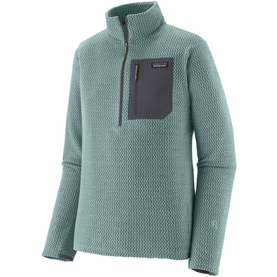Patagonia Homme Pull R1 Air Zip Neck (taille L, Gris)