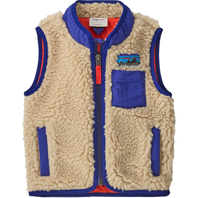 Patagonia Kinderen Baby Retro-X Bodywarmer (Maat 110, Beige)