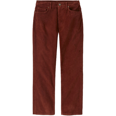 Patagonia Dames Everyday Cord Straight Broek (Maat XS, Rood)
