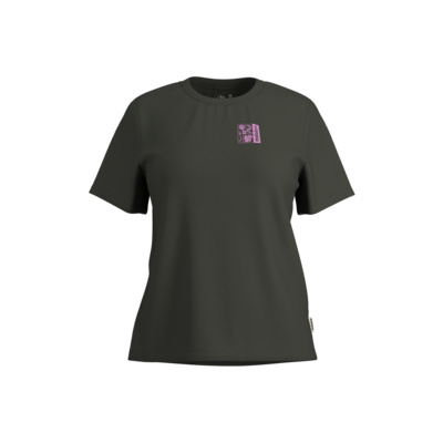 Maloja Dames KampeckM. T-shirt (Maat S, Olijf)