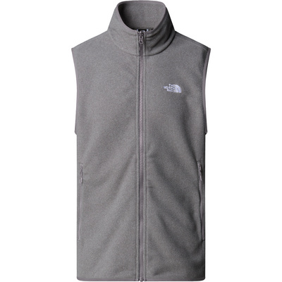 The North Face Heren Glacier Fleece Bodywarmer (Maat S, Grijs)