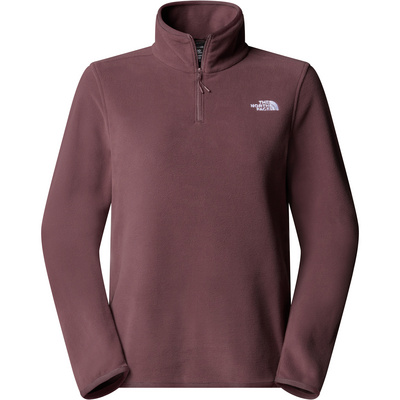 The North Face Dames Glacier Fleece 1/4 Zip Trui