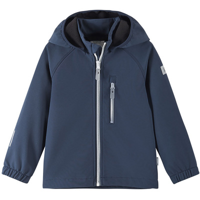 reima Kinderen Vantti Softshell Jas (Maat 110, Blauw)