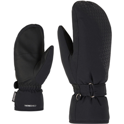 Ziener Dames Kisari-Z As Handschoenen (Maat 7, Zwart)