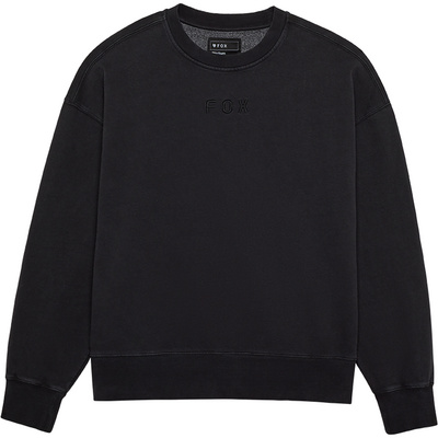 Fox Heren Wordmark Oversized Fleece Trui (Maat S, Zwart)
