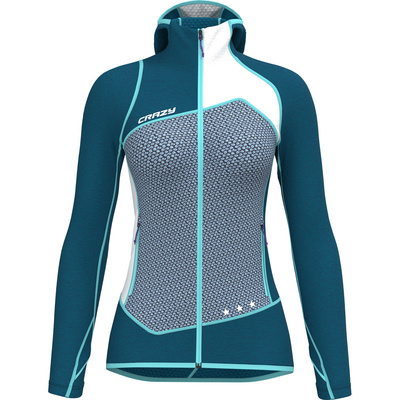 Crazy Dames Ionic Jas (Maat S, Blauw)