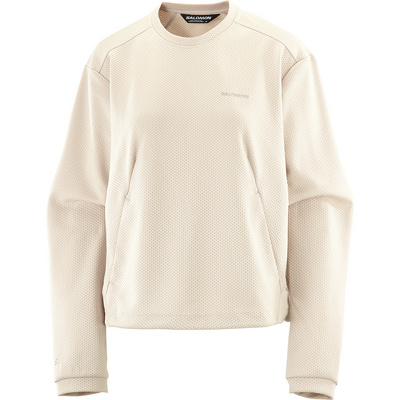 Salomon Dames Motomesh Crewneck Trui