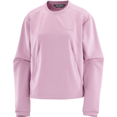 Salomon Dames Motomesh Crewneck Trui