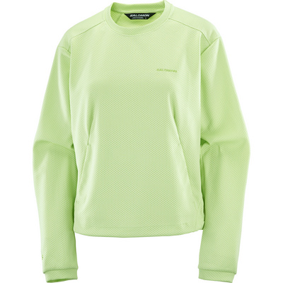Salomon Dames Motomesh Crewneck Trui