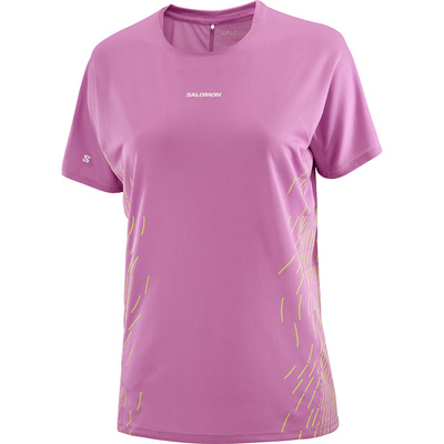 Salomon Dames Sense Aero GFX T-shirt