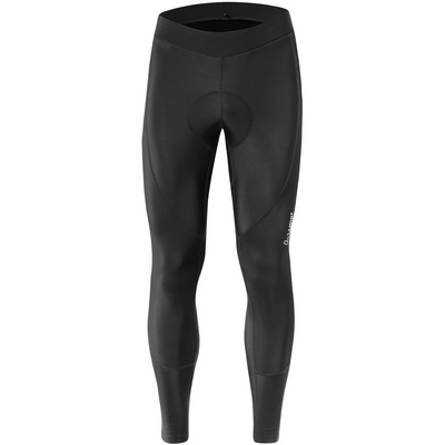 Löffler Heren Thermo Elastic Fietsbroek (Maat XXL, Zwart)