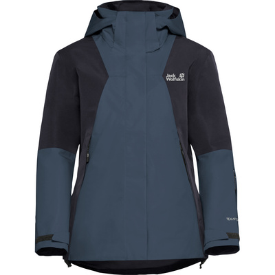 Jack Wolfskin Dames Flowline 2l Ins Jas (Maat L, Blauw)