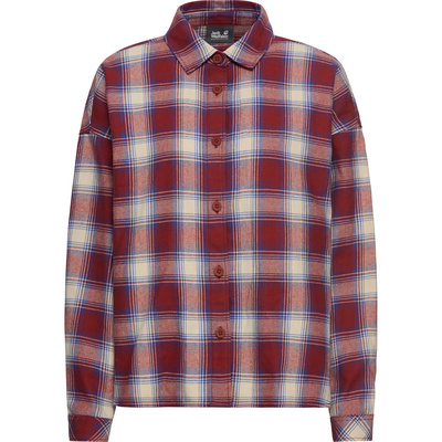 Jack Wolfskin Dames Baja Flannel Blouse