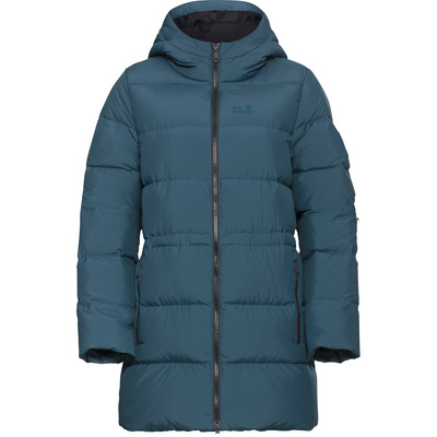 Jack Wolfskin Dames Frozen Palace Parka (Maat XS, Blauw)