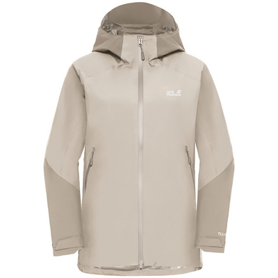 Jack Wolfskin Dames Unbound Adventure 2l Jas (Maat XL, Beige)