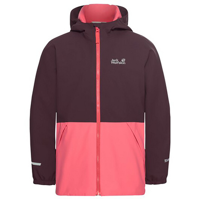 Jack Wolfskin Kinderen Snow Days Jas (Maat 128, Paars)